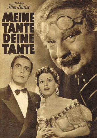 Movie poster for My Aunt, Your Aunt (1939)