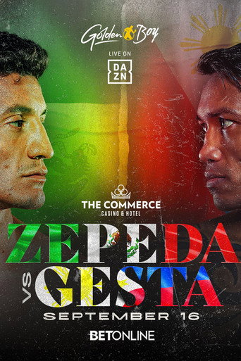 Movie poster for William Zepeda vs. Mercito Gesta (2023)