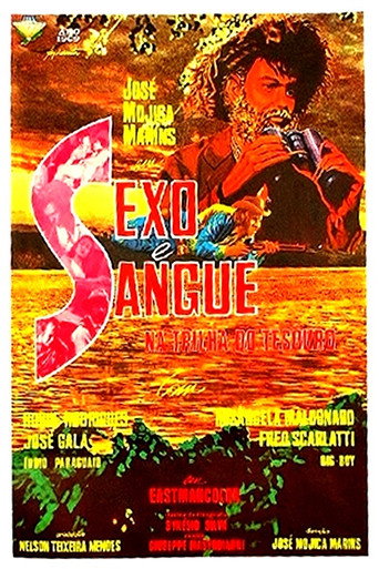 Movie poster for Sex and Blood on Treasure Trail (1972)