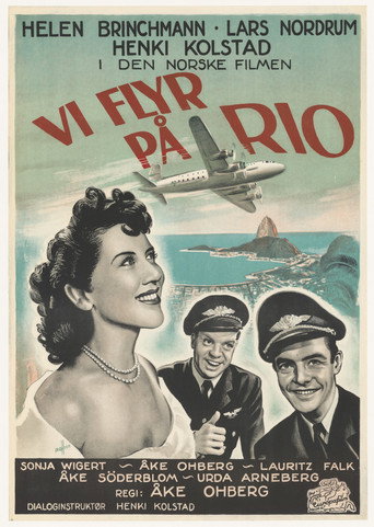 Movie poster for Vi flyger på Rio (1949)