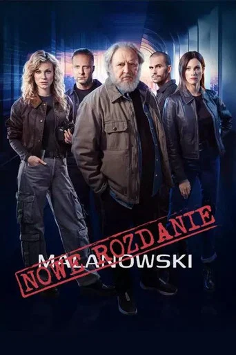 Series poster for Malanowski. Nowe rozdanie (2024)