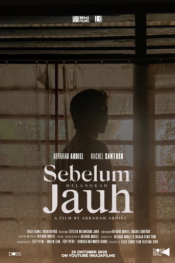 Movie poster for Sebelum Melangkah Jauh (2025)