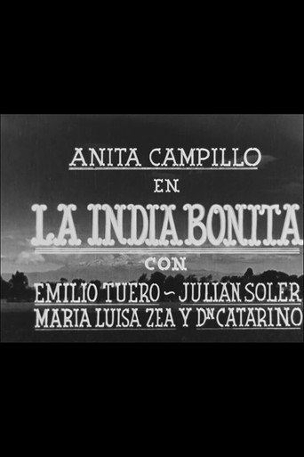 Movie poster for La India bonita (1938)