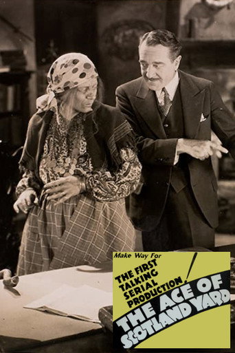 Movie poster for The Ace of Scotland Yard (1929)
