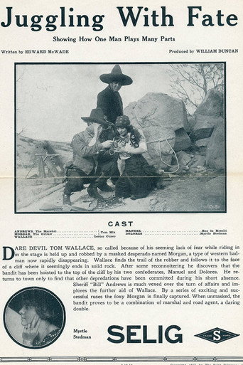 Movie poster for Juggling with Fate (1913)
