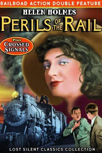 Movie poster for Perils of the Rail (1926)