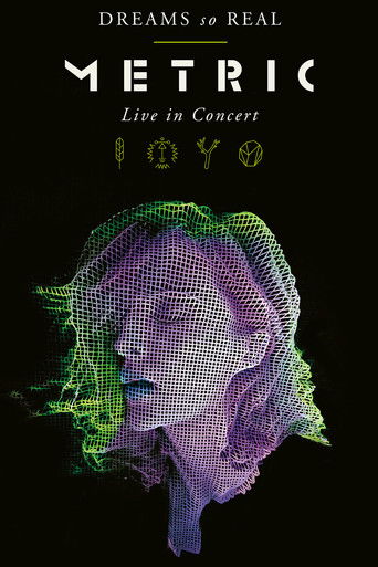 Metric: Dreams So Real  (Live In Concert) poster