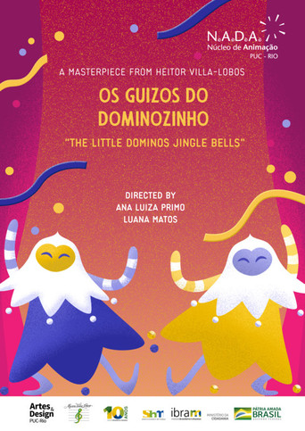Movie poster for The Little Dominos Jingle Bells (2019)