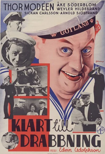 Movie poster for Klart till drabbning (1937)