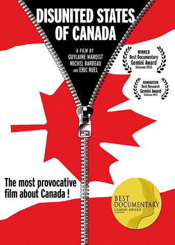 Movie poster for The Disunited States of Canada (2014)