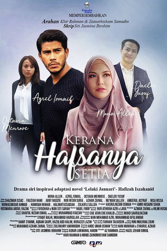 Movie poster for Kerana Hafsanya Setia (2021)