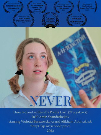 Movie poster for Never