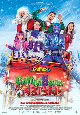 Me contro Te presenta Cattivissimi a Natale poster