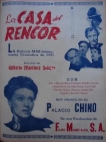 Movie poster for La casa del rencor (1941)