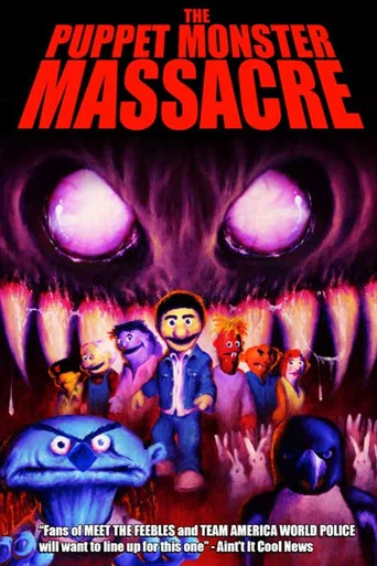 Movie poster for The Puppet Monster Massacre (2012)