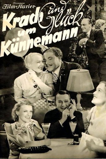 Movie poster for Krach und Glück um Künnemann (1937)