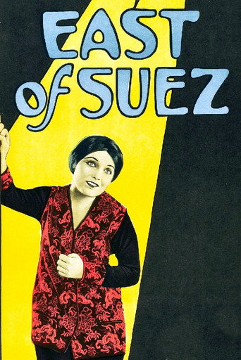 Movie poster for East of Suez (1925)