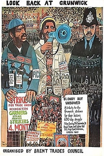 Movie poster for Look Back at Grunwick (1980)