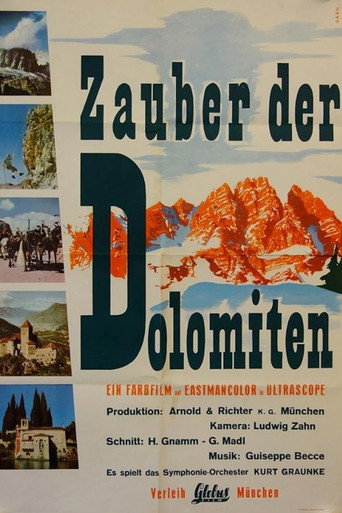 Movie poster for Zauber der Dolomiten (1959)