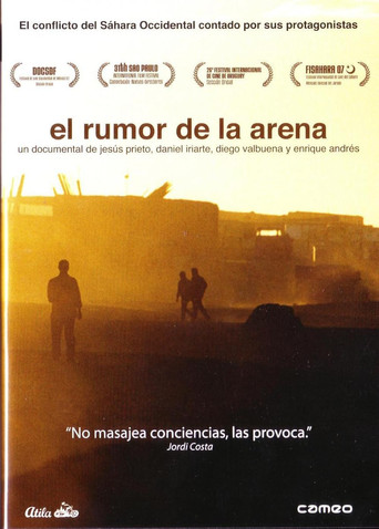 Movie poster for The whisper of the sand (2008)