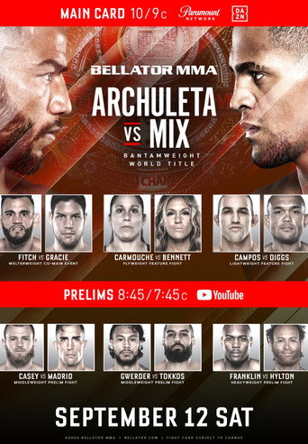 Movie poster for Bellator 246: Archuleta vs. Mix (2020)