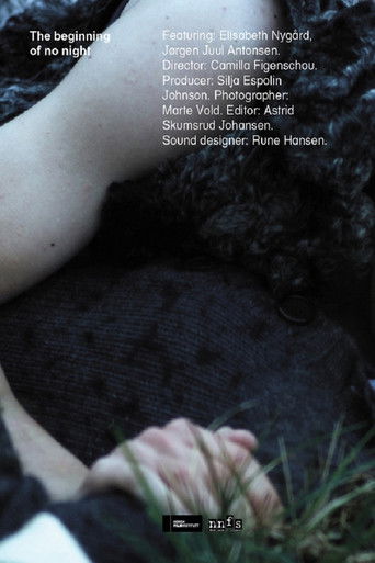 The beginning of no night poster