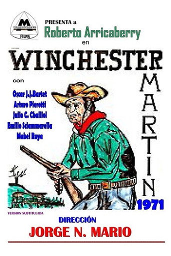 Movie poster for Winchester Martin (1971)
