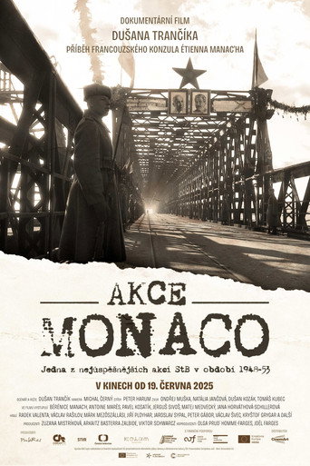 Movie poster for Akce Monaco (2025)