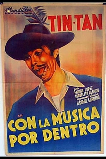 Movie poster for Con la música por dentro (1947)