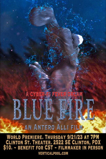 Movie poster for Blue Fire (2023)