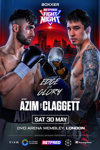 Movie poster for Adam Azim vs. Steve Claggett (2026)