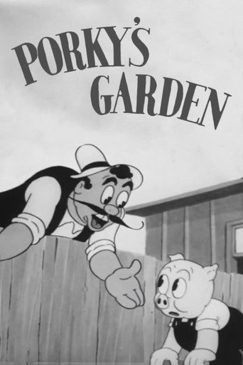Movie poster for Porky's Garden (1937)