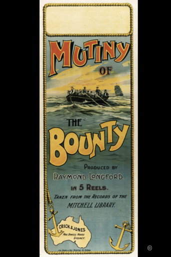 Movie poster for The Mutiny of the Bounty (1916)