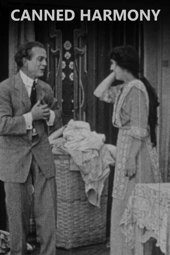 Movie poster for Canned Harmony (1912)