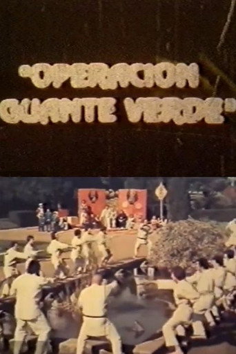 Movie poster for Operación Guante Verde (1974)