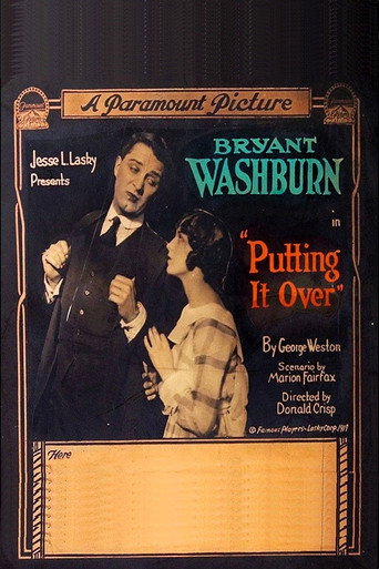 Movie poster for Putting It Over (1919)