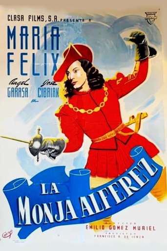 Movie poster for La monja alférez (1944)