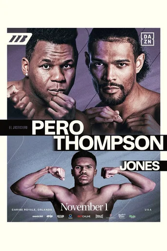 Movie poster for Lenier Pero vs. Jordan Thompson (2025)