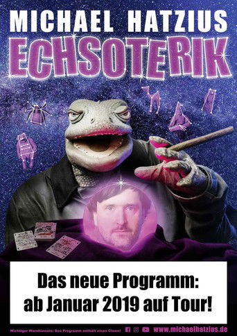 Michael Hatzius: Echsoterik poster
