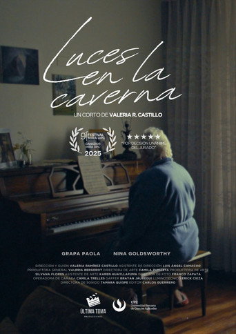 Movie poster for Luces en la caverna (2025)