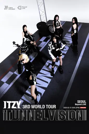 ITZY 3rd World Tour Tunnel Vision in Seoul poster