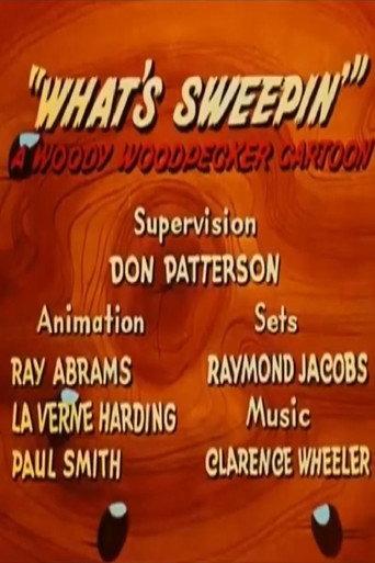 Movie poster for What's Sweepin'? (1953)