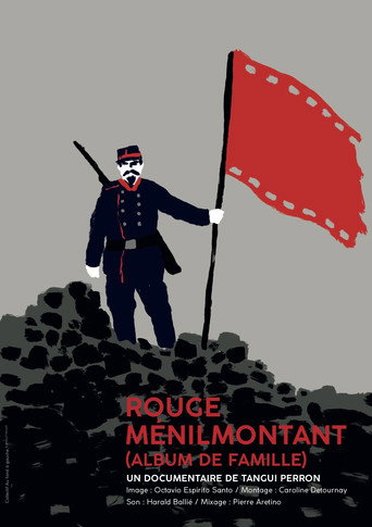 Movie poster for Rouge Ménilmontant (album de famille) (2023)
