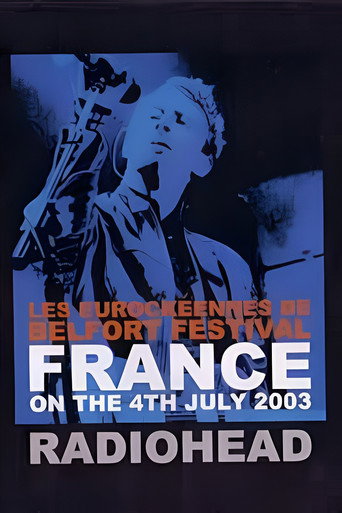 Movie poster for Radiohead: Eurockéennes 2003 (2003)