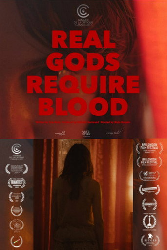 Movie poster for Real Gods Require Blood (2017)