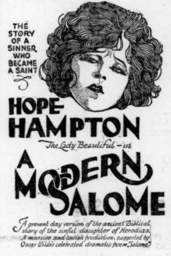 Movie poster for A Modern Salome (1921)