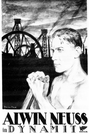 Movie poster for Dynamit (1916)