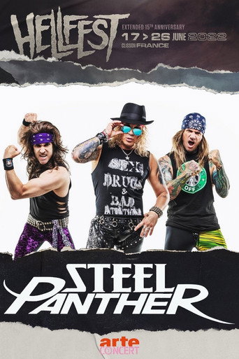 Movie poster for Steel Panther - Hellfest 2022 (2022)