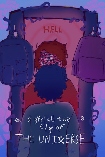 Movie poster for A Girl at the Edge of the Universe (2023)