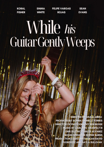 Movie poster for While His Guitar Gently Weeps